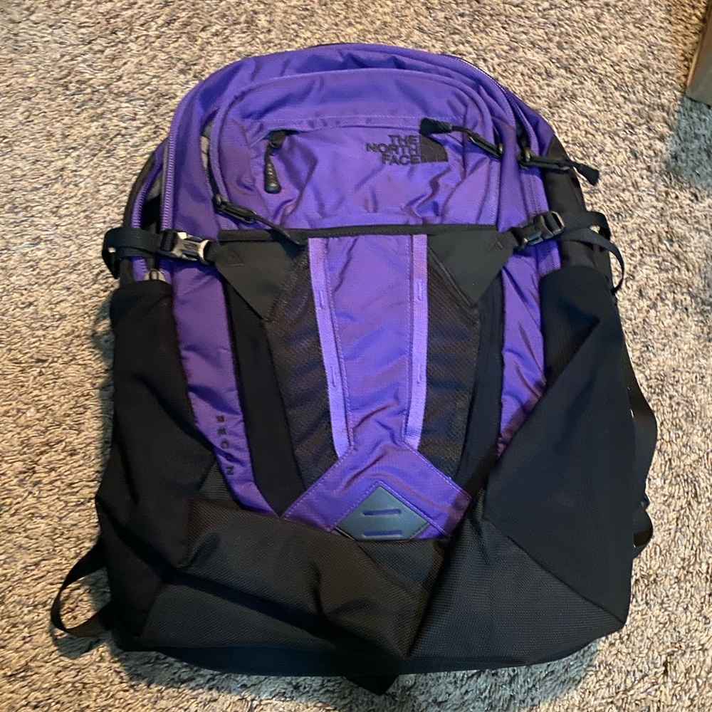 NWOT NorthFace Purple ReCon Backpack